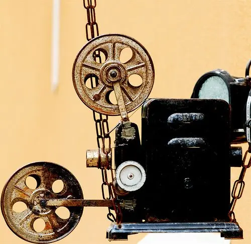 Soirée cinéma projecteur film